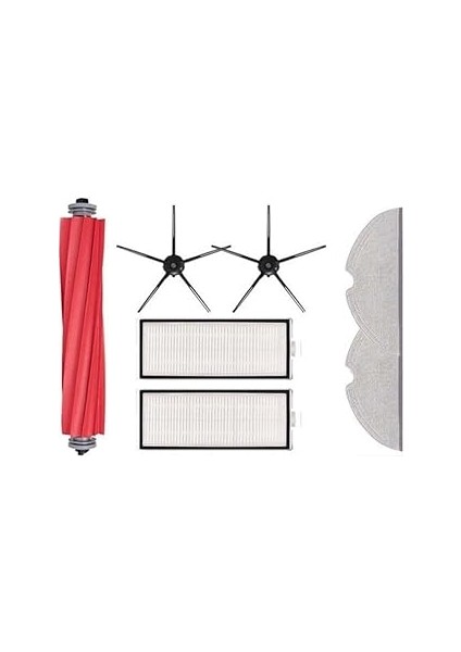 Popüler Q7 + Uyumlu Siyah Fırça Filtre Aksesuar Seti