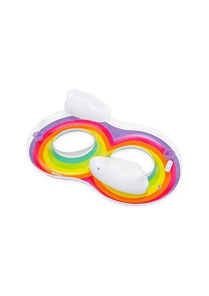 Rainbow Dreams 2 Kişilik Çift Kişilik Yüzme Tüpü 1.86 M x 1.16 M