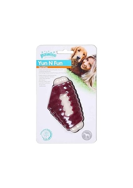 Pawise Yum N Fun Tavuk Aromalı Çiğneme Köpek Oyuncağı 11 cm