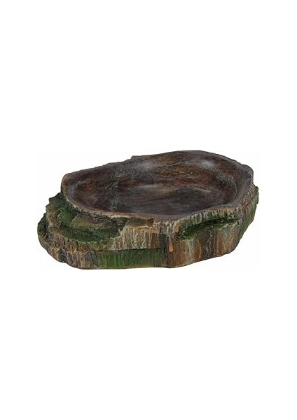 Trixie Sürüngenler Için Mama&su Kabı 18,5X4,5X17CM, Kahverengi