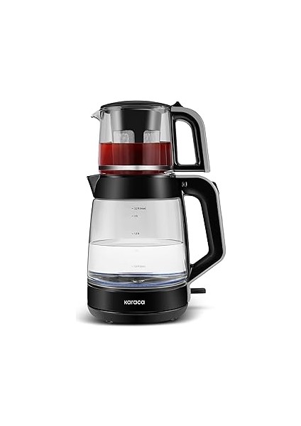 Glass Tea Xl 2ın1 Cam Çay Makinesi Space Gray Enj