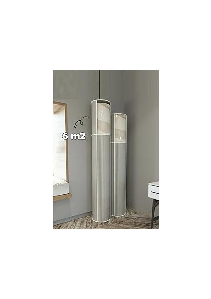 Pencereli Halı Hurcu 6m² Organizer Düzenleyici Kilim, Paspas Hurç (6 M² Hurç)