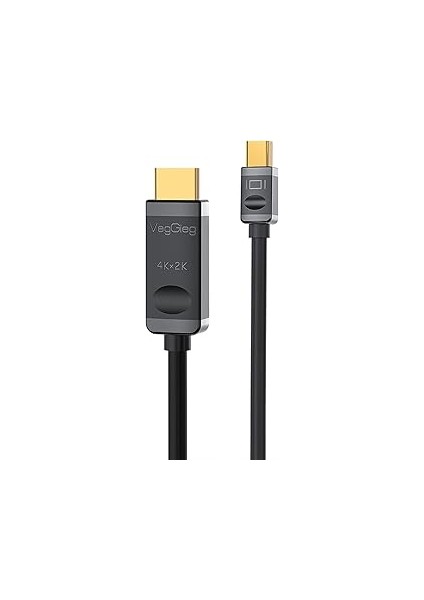 Veggieg 4K 30Hz Displayport To HDMI Dönüştürücü Kablo 3 Metre