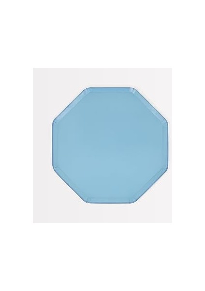 Meri Meri - Cornflower Side Plates - Peygamber Çiçeği Mavisi Tabaklar (M) (X8)