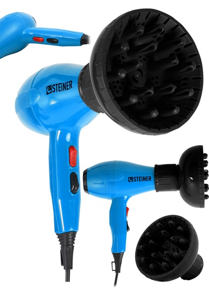3600 Watt Professional Saç Kurutma Makinesi Ac Motor Fön Makinesi + Difüzör + 2 Adet Başlık fiyatları