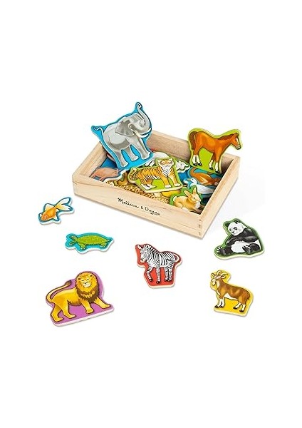 Melissa & Doug - Ahşap Mıknatıslı Hayvanlar (10475)