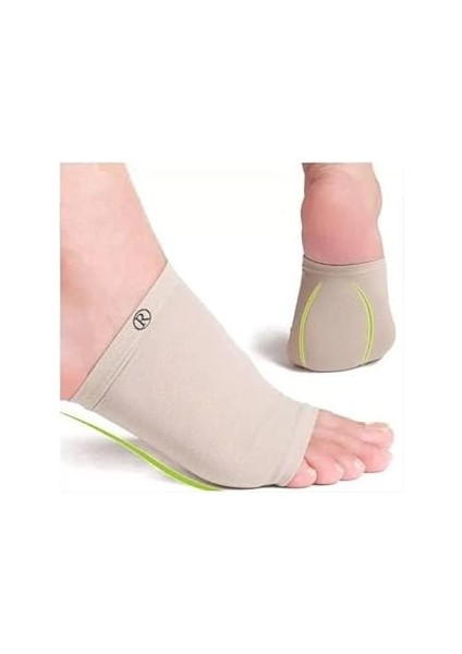 Optana Ayak Çorabı 1 Çift Kumaş Ayak Ark Destek Çorabı Ayak Boşluk