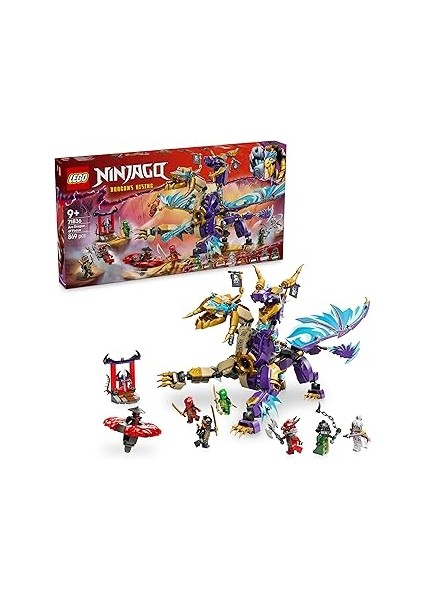 Ninjago Odak Ark Ejderhası 71836-9 Yaş Üzeri Kız ve Erkek Çocukları Için 8 Ninja Minifigürü ve