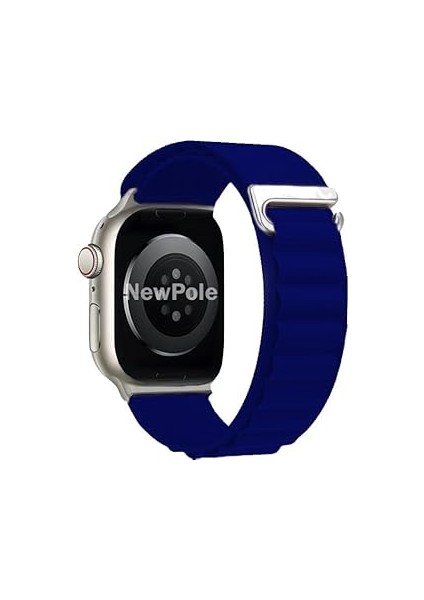 Newpole Watch 45MM 44MM 42MM 49MM Uyumlu Valley Kordon Kopma Karşıtı Ayarlanabilir Rahatsız E
