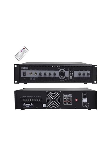 Hepa Merz HM-3002 3 Bölgeli Anfi 300 Watt Trafolu USB (3X100W)