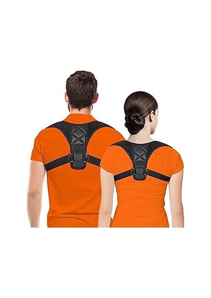 Sauna Suit Vücut Dik Duruş Omuz Sırt Bel Korsesi, Medikal Ortopedik Posture Kamburluk Önleyici Düze