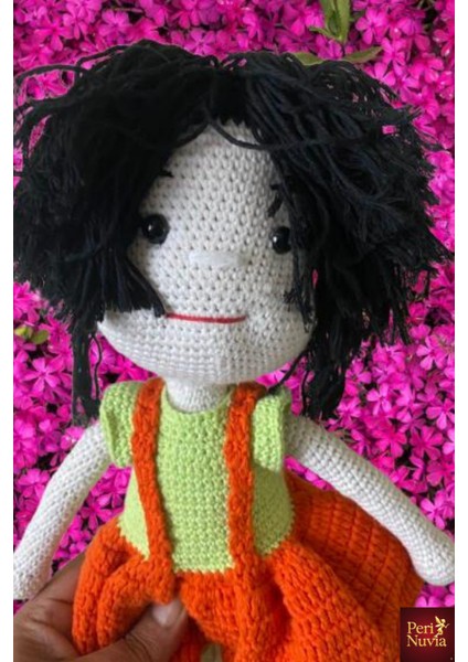 Organik Amigurumi Oyuncak Bebek El Yapımı, Antialerjik