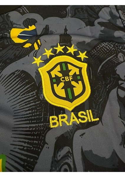 Brezilya Neymar Jr Özel Konsept Forması (Gri) modelleri