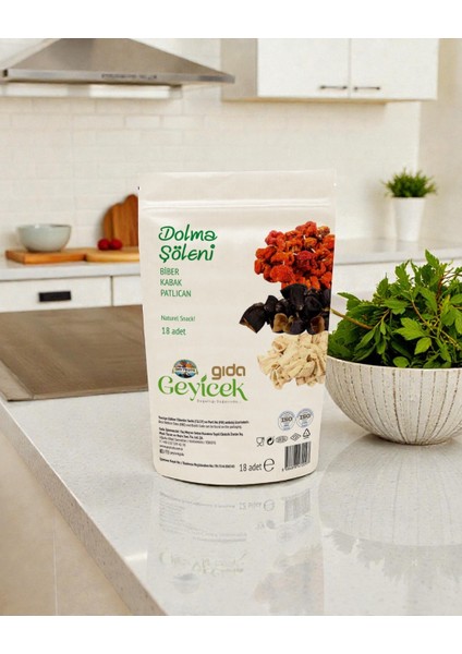 Kurutulmuş Dolma Şöleni (Biber/kabak/patlıcan) 18 Adet fırsatları