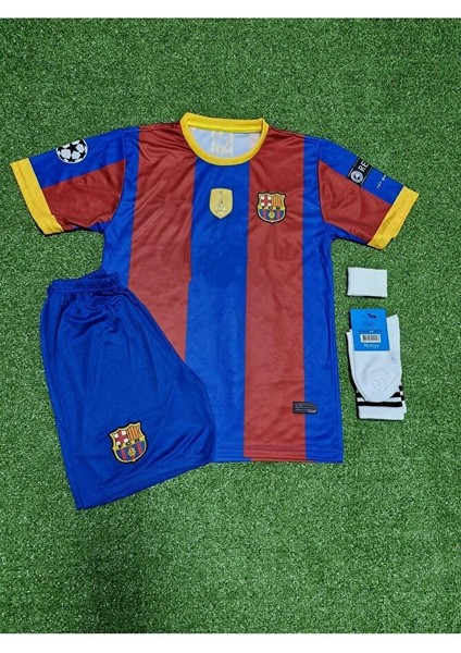 Barcelona 2011 Şampiyonlar Ligi Finali Gerard Pique Çocuk Forması 4'lü Set fiyatları