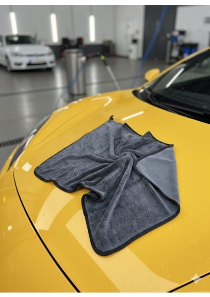 Mikrofiber Iz Bırakmaz Oto Kurulama Bezi , Yoğun Su Çekme Gücü Kirpi Bez 50X70 ( 1 Adet ) fiyatları