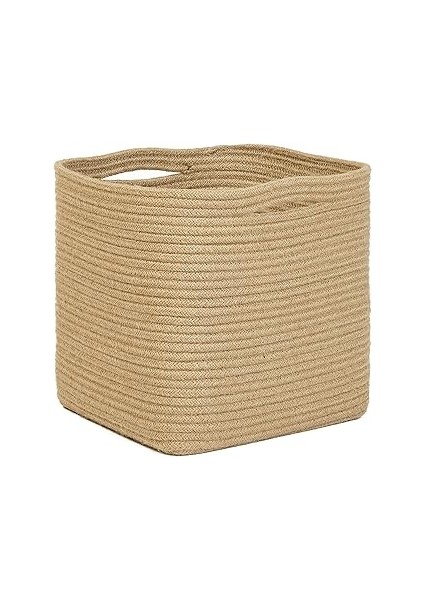 Ocean Textile Jüt Sepet 30 x 30 x 30 cm