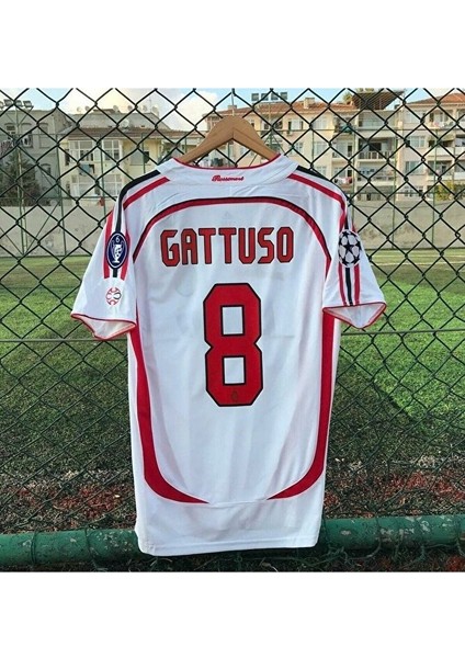 A.c M.i.l.a.n 2007 Şampiyonlar Ligi Finali Gennaro Gattuso Nostalji Forması