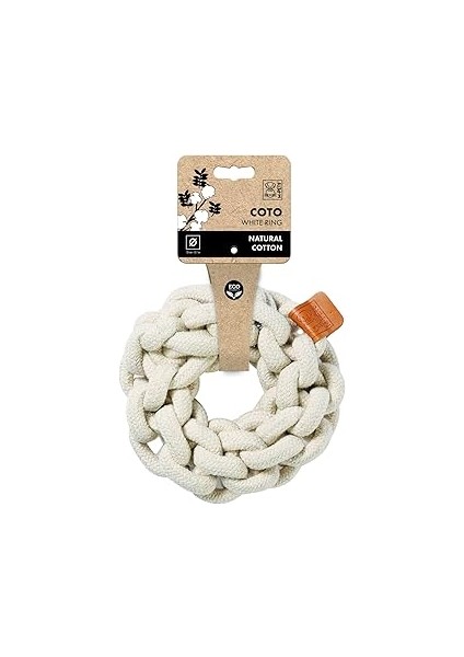 M-Pets Coto White Ring 13CM Örgü Halka Oyuncak