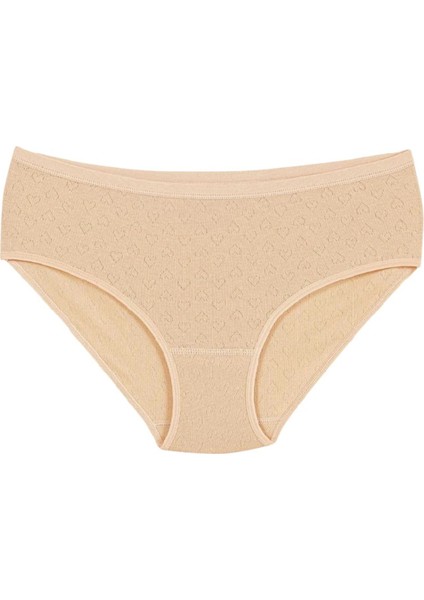 6'lı Paket %100 Pamuk Kalpli Yüksek Bel Bato Kadın Külot OZT6100 modelleri