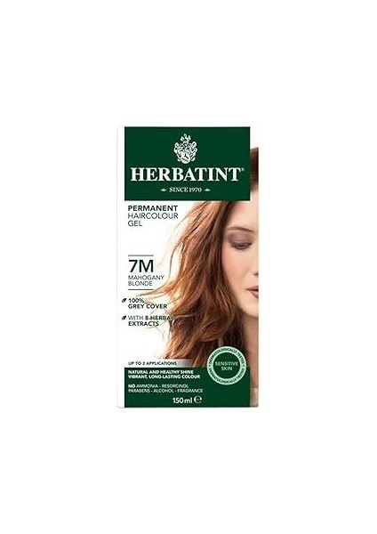 Herbatint 7m Blond Acajou Kızıl Kestane Saç Boyası (135 Ml)