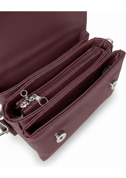 Kadın Çantası | Metal Tokalı, Kalın Askılı | Çapraz Omuz Çantası | Şık ve Günlük Kullanım fırsatları