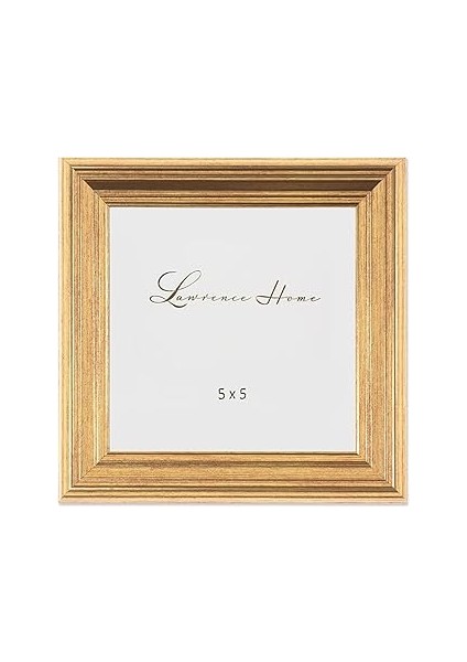 Lawrence Frames 5 x 5 Sutter Cilalı Altın Resim Çerçevesi
