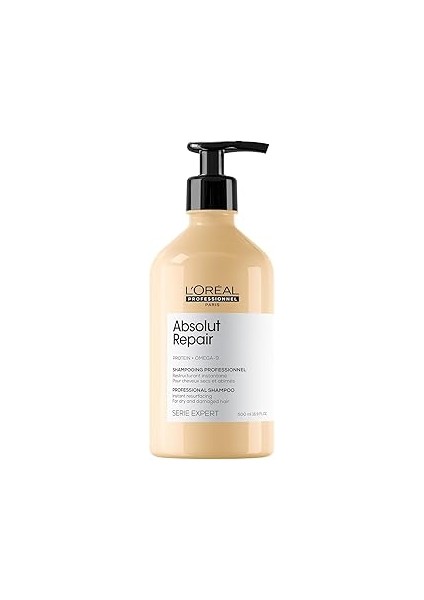 L'oréal Professionnel Paris Serie Absolut Repair Yıpranmış Saçlar Için Onarıcı Şampuan 500ML
