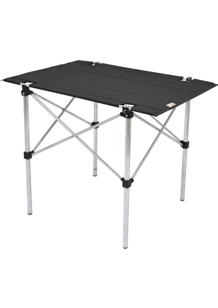 Katlanabilir Kamp Masası Siyah Renk