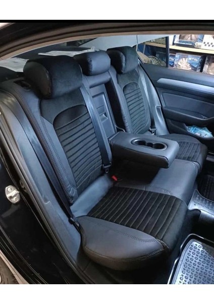 Volkswagen Passat B8 Araca Özel Dikim Koltuk Kılıfı Siyah(Black) fırsatları