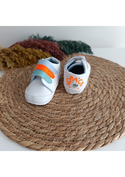7385 Erkek Bebek Premium Üç Bantlı Patik Ayakkabı 17-18-19 No modelleri