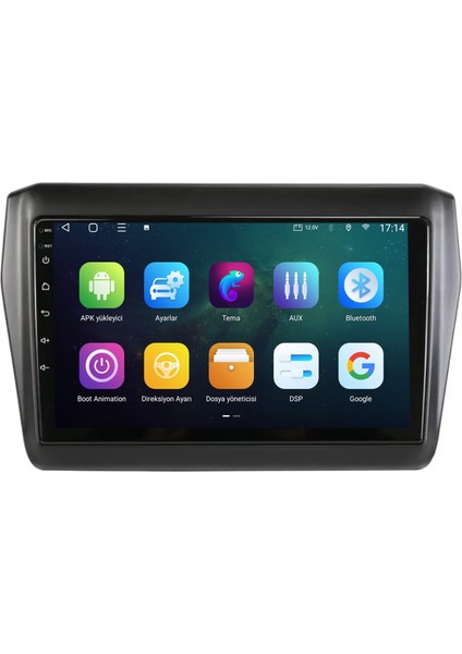 GOVİMAKS Suzuki Swift 2017-2023 UYUMLU 4 GB RAM 64 GB HAFIZA ANDROID MULTIMEDIA TEYP