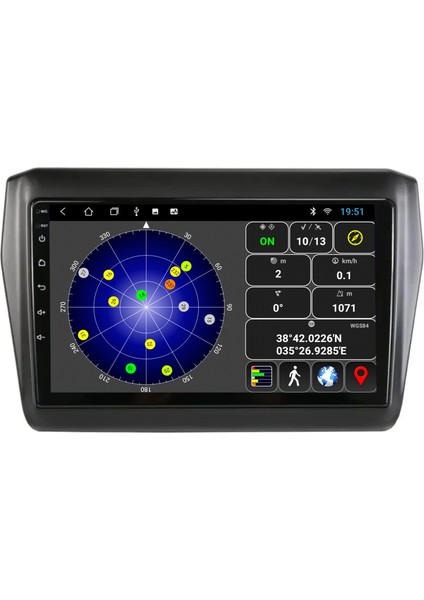 GOVİMAKS Suzuki Swift 2017-2023 UYUMLU 4 GB RAM 64 GB HAFIZA ANDROID MULTIMEDIA TEYP