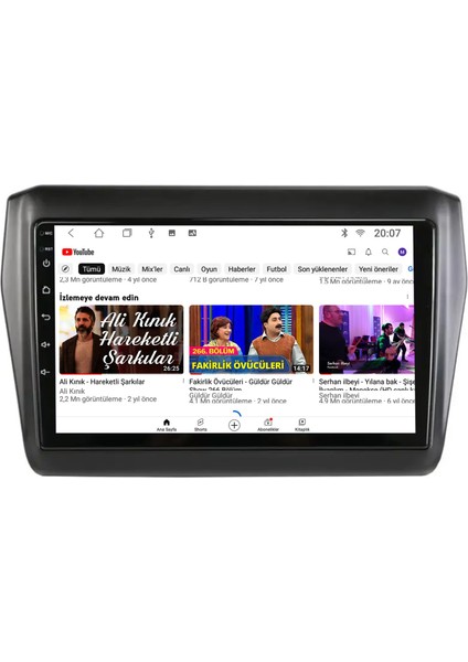 GOVİMAKS Suzuki Swift 2017-2023 UYUMLU 4 GB RAM 64 GB HAFIZA ANDROID MULTIMEDIA TEYP