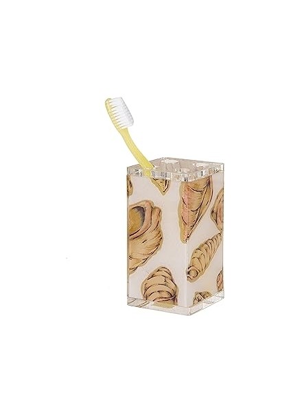 Bosphorus Diş Fırçalık Kumaş Istiridye Desenli Akrilik