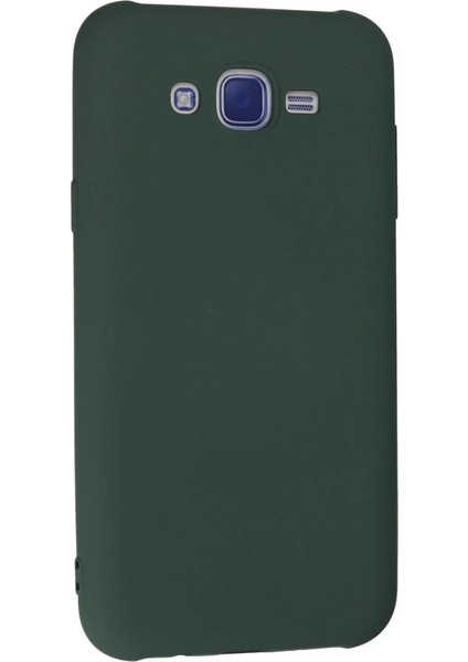 J7 Kılıf Nano Içi Kadife Silikon - Koyu Yeşil modelleri
