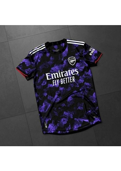 Arsenal 2023/24 Yeni Sezon Ødegaard Özel Konsept Forması (Mor) fiyatları
