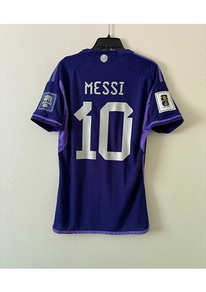 Arjantin 2022 Dünya Kupası Lionel Messi Deplasman Forması fiyatları