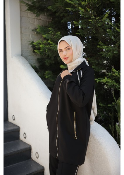 Kadın Tesettür Eşofman Takımı Fermuarlı & Alt Üst Takım 498 indirimleri