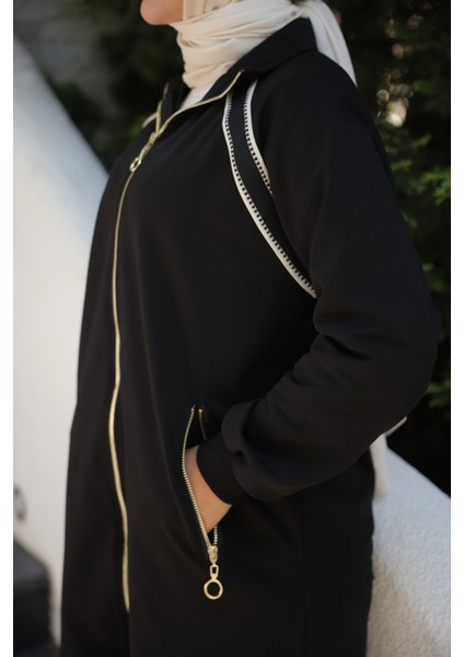 Kadın Tesettür Eşofman Takımı Fermuarlı & Alt Üst Takım 498