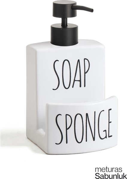 Mutfak Banyo Mutfak Sıvı Katı Sabunluk Beyaz 500 Ml fiyatları