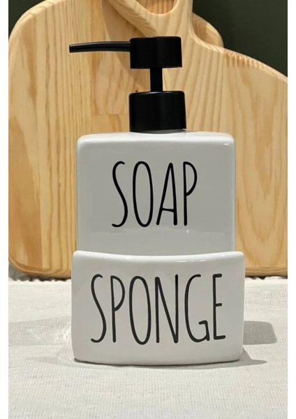 Mutfak Banyo Mutfak Sıvı Katı Sabunluk Beyaz 500 Ml indirimleri