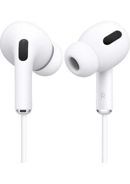 Iphone Uyumlu Slikonlu Lightning Çıkışlı Kablolu Kulaklık