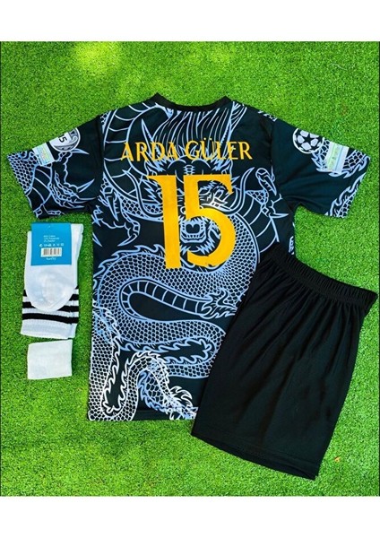 2024/25 Sezonu Arda-G.ü.l.e.r Dragon Desenli Konsept Çocuk Forması 4'lü Set