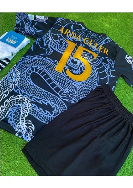 2024/25 Sezonu Arda-G.ü.l.e.r Dragon Desenli Konsept Çocuk Forması 4'lü Set modelleri