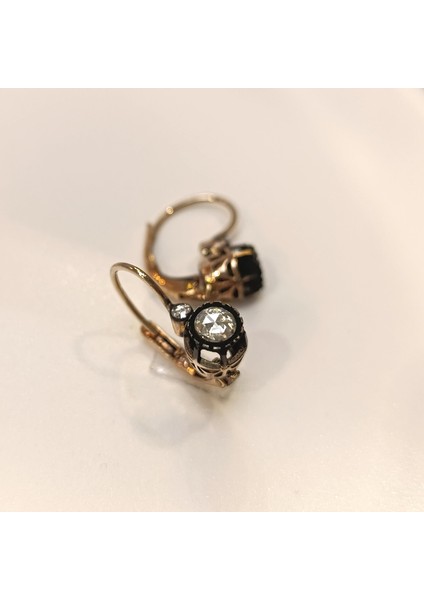 Elmas Tek Taş Küpe 8 Ayar Altın Hd Videolu fırsatları