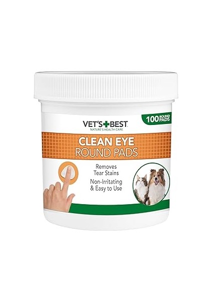 Vet's Best Dog Göz Temizleme Mendilleri 100'LÜ Paket