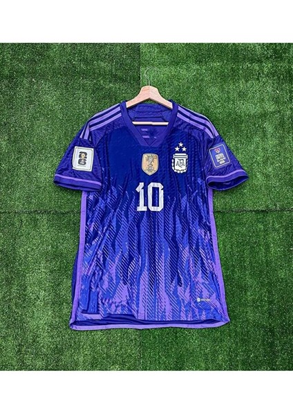 Arjantin 2022 Dünya Kupası Lionel Messi Deplasman Forması fırsatları