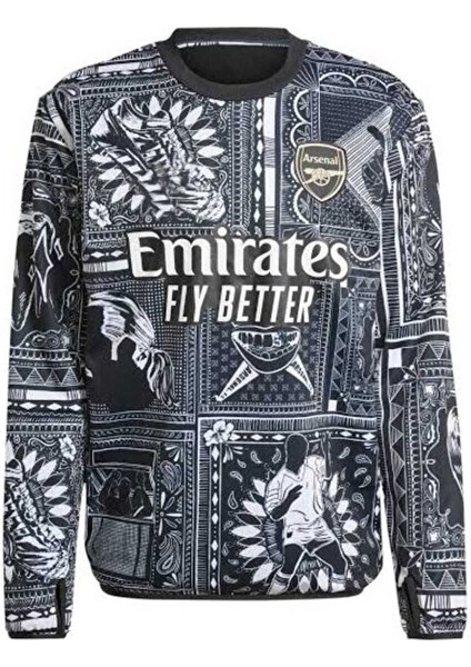 Arsenal 2023/24 Yeni Sezon Maç Önü (Pre Match ) Uzun Kol Özel Konsept Forması modelleri