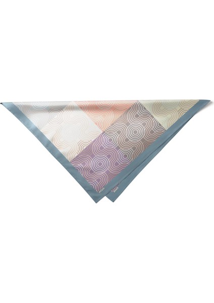 Retro Geometri Desenli Bandana Fular indirimleri